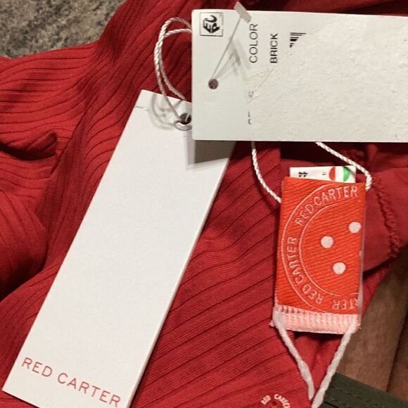 New. Red Carter plunge swimsuit. Retails $189 large - Picture 11 of 13